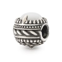 Charm Trollbeads Beads in Silber Pietra di luna TAGBE-00309 - TAGBE-00309